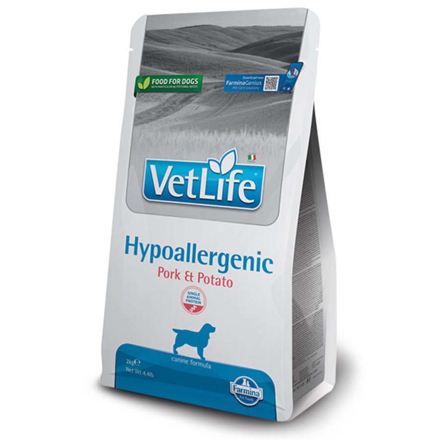 Farmina - Farmina cibo per cani Vet Life Hypoallergenic Pork&Potato 12 Kg  - Animalmania Store