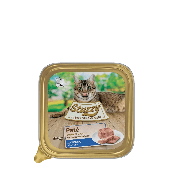 STUZZY - Stuzzy Gatto In Vaschetta 100gr - Animalmania Store