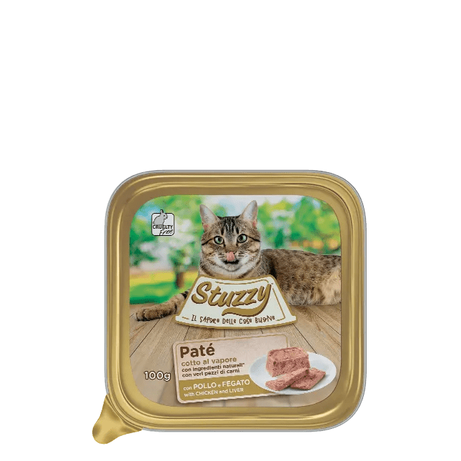 STUZZY - Stuzzy Gatto In Vaschetta 100gr - Animalmania Store