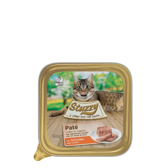 STUZZY - Stuzzy Gatto In Vaschetta 100gr - Animalmania Store