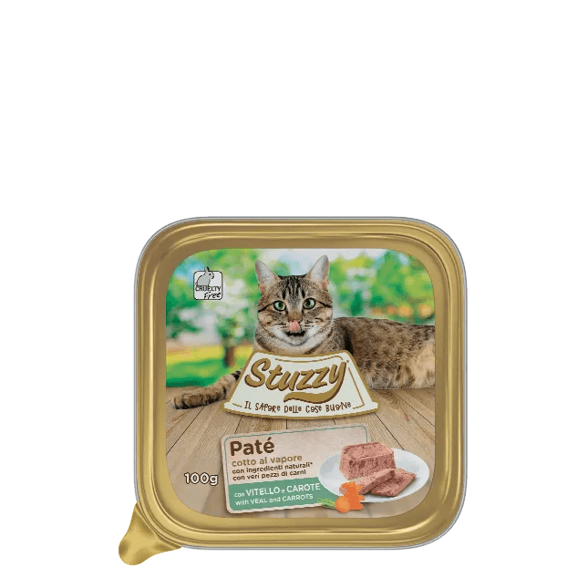 STUZZY - Stuzzy Gatto In Vaschetta 100gr - Animalmania Store