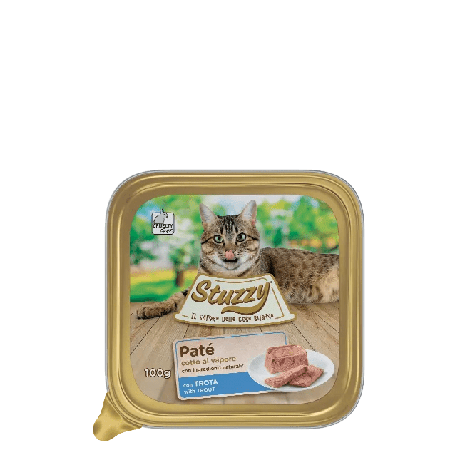 STUZZY - Stuzzy Gatto In Vaschetta 100gr - Animalmania Store