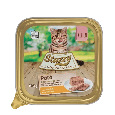 STUZZY - Struzzy Paté Per Gattini Con Pollo 100Gr - Animalmania Store