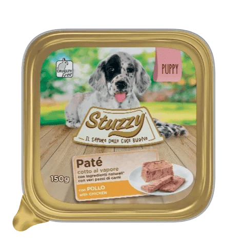 STUZZY - Struzzy Paté Classico Per Cuccioli Con Pollo 150Gr - Animalmania Store