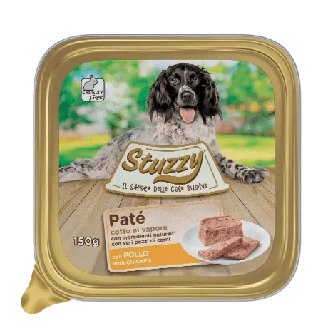 STUZZY - Stuzzy Cane in Vaschetta 150gr - Animalmania Store