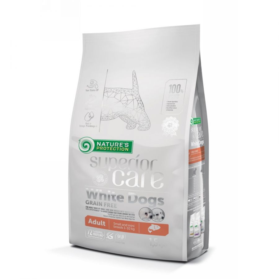 White Dogs Grain Free Adult Taglia Piccola Al Salmone 10kg