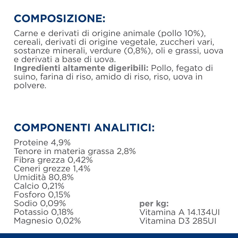 Hill's Science Plan - Hill's PRESCRIPTION DIET i/d spezzatino per cani con pollo e verdure aggiunte Multipack 354gx12 - Animalmania Store