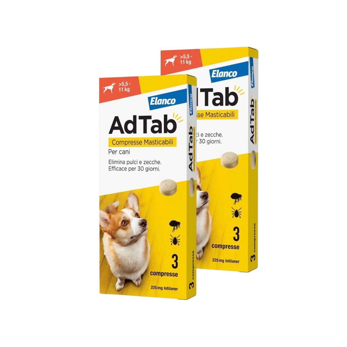 Adtab 6 Cpr 225 Mg Cani 5.5 - 11 Kg