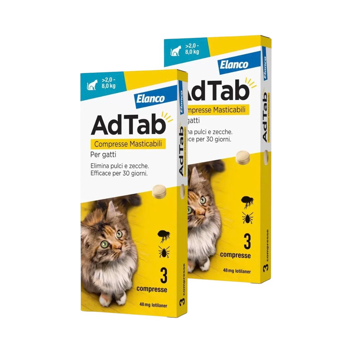 Adtab 6 Cpr 48 Mg Gatti 2-8 Kg
