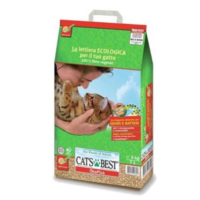 CATS BEST - CAT'S BEST OKOPLUS LETTIERA ECOLOGICA 7L - Animalmania Store