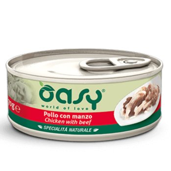 Oasy - Oasy Wet Cat - Pollo Lattina 150 Gr - Animalmania Store