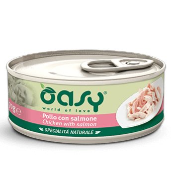 Oasy - Oasy Wet Cat - Pollo Lattina 150 Gr - Animalmania Store