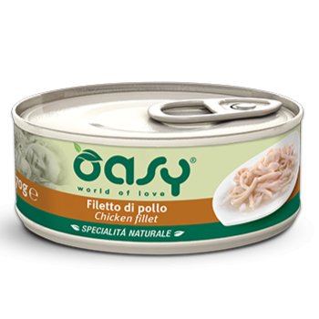 Oasy - Oasy Wet Cat - Pollo Lattina 150 Gr - Animalmania Store