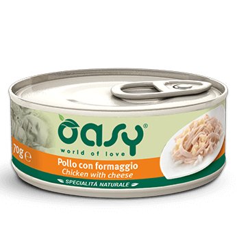 Oasy - Oasy Wet Cat - Pollo Lattina 150 Gr - Animalmania Store
