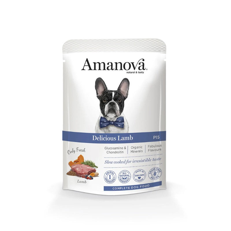 Amanova Cibo Per Cani Pouch 300gr