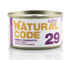 Natural Code Cibo Umido per Gatti Lattina 85gr