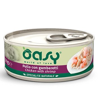 Oasy - Oasy Wet Cat - Pollo Lattina 150 Gr - Animalmania Store