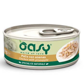 Oasy - Oasy Gatto Lattina 70 Gr - Animalmania Store