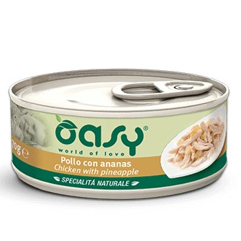 Oasy - Oasy Wet Cat - Pollo Lattina 150 Gr - Animalmania Store
