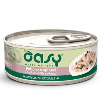 Oasy - Oasy Wet Cat - Pollo Lattina 150 Gr - Animalmania Store