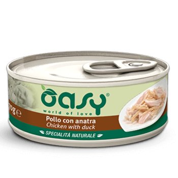 Oasy - Oasy Wet Cat - Pollo Lattina 150 Gr - Animalmania Store