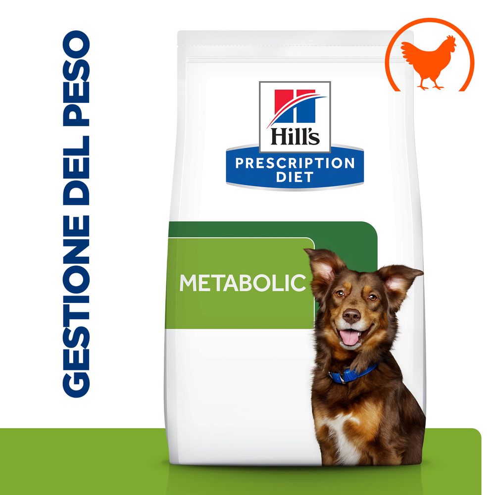 Hill's Science Plan - Hill's PRESCRIPTION DIET Metabolic alimento per cani con pollo - Animalmania Store