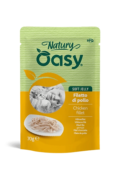 Oasy - Oasy Gatto Natury Busta 70G Jelly - Animalmania Store