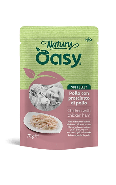 Oasy - Oasy Gatto Natury Busta 70G Jelly - Animalmania Store