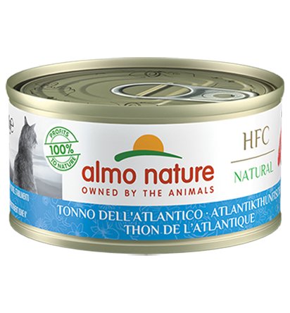 Almo Nature - Almo Nature - Hfc Megapack 6X70 G Gusto Tonno dell'Atlantico - Animalmania Store