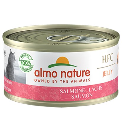 Almo Nature - Almo Nature - Hfc Jelly Megapack 6X70 G Gusto Salmone - Animalmania Store