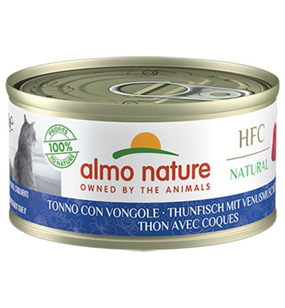 Almo Nature - Almo Nature - Hfc Megapack 6X70 G Gusto Tonno con Vongole - Animalmania Store