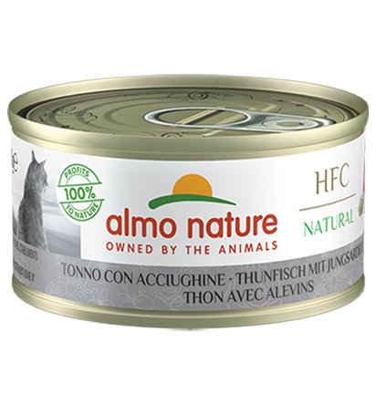 Almo Nature - Almo Nature - Hfc Megapack 6X70 G Gusto Tonno con Acciughine - Animalmania Store