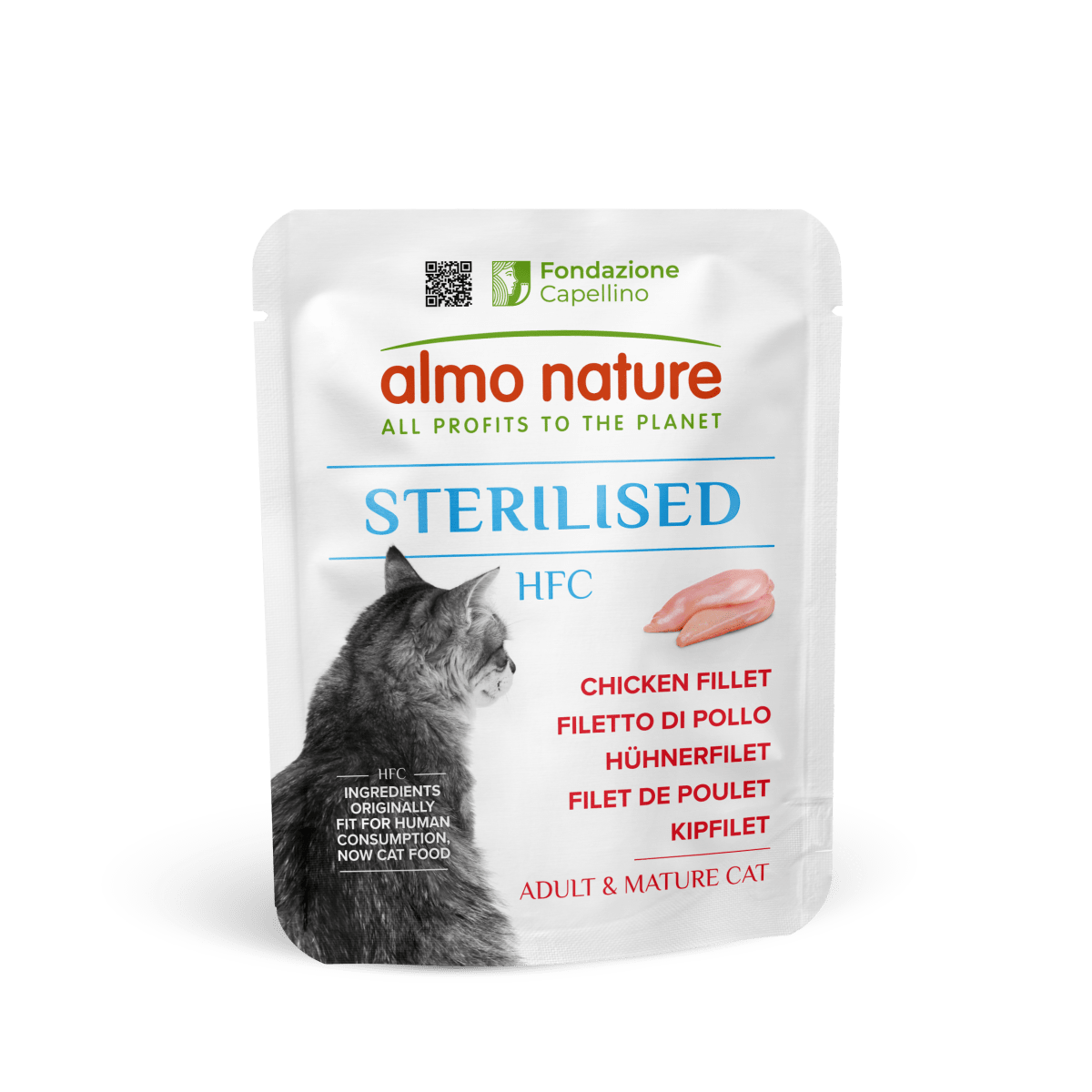Almo Nature - ALMO gatto HFC Sterilised 50 G - Animalmania Store