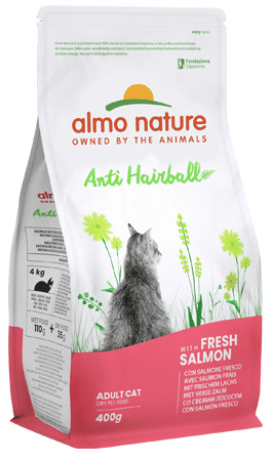 Almo Nature - Almo Nature Holistic Anti Hairball Adult Cat Salmone - Animalmania Store