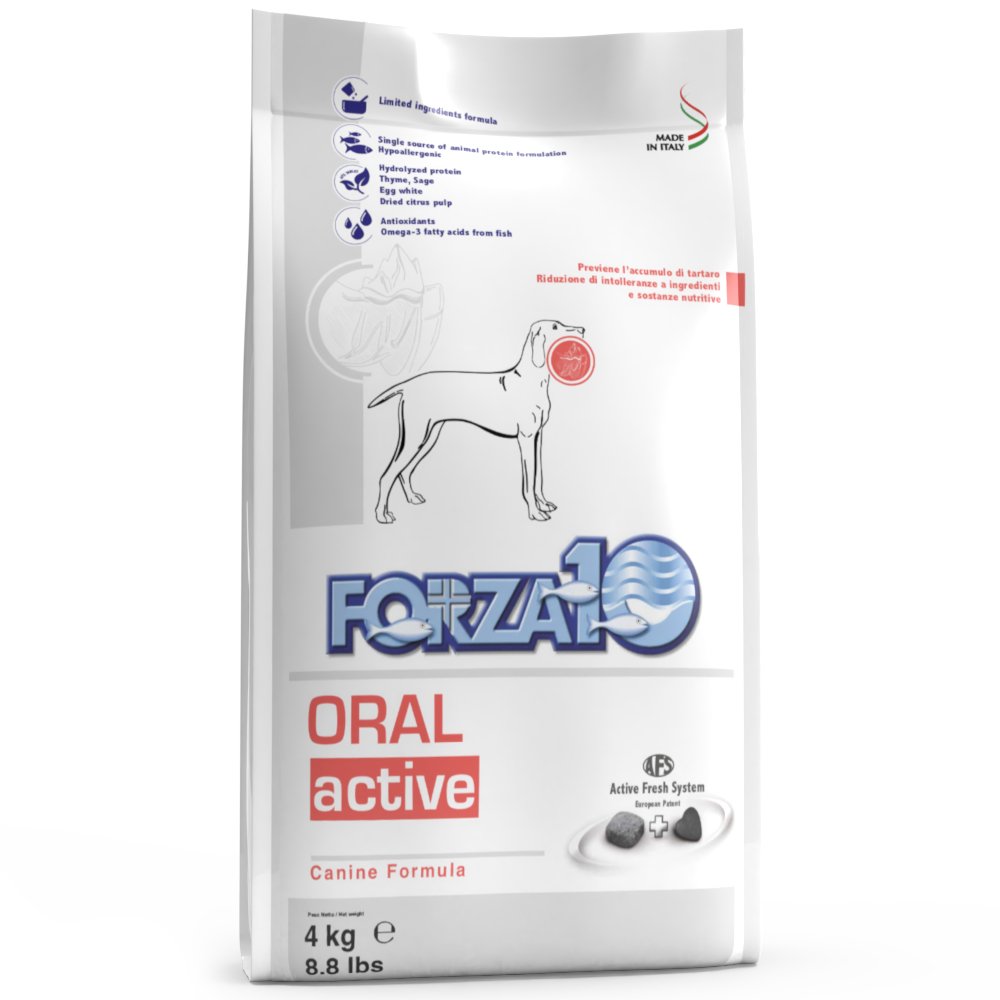 Forza10 - Oral Active Da 4Kg Per Cani - Animalmania Store