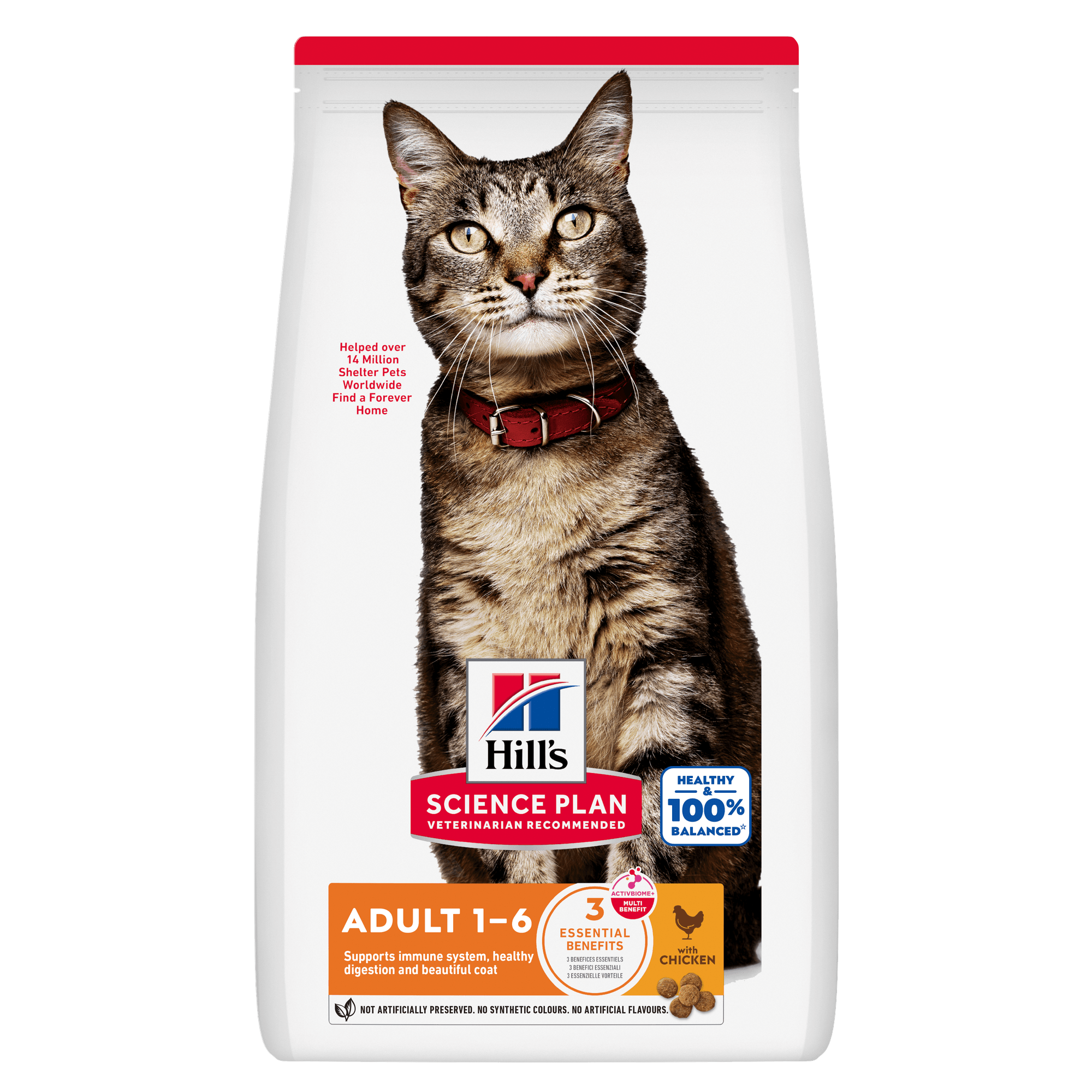 HILL'S SCIENCE PLAN Adult Alimento secco per gatti al pollo - 10kg