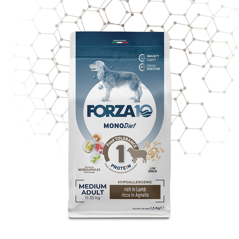 Forza10 - Forza10 Diet Cibo Per Cani Medium Gusto Agnello - Animalmania Store