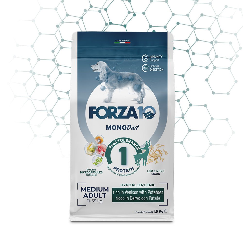 Forza10 - Forza10 Diet Cibo Per Cani Medium Gusto Cervo - Animalmania Store