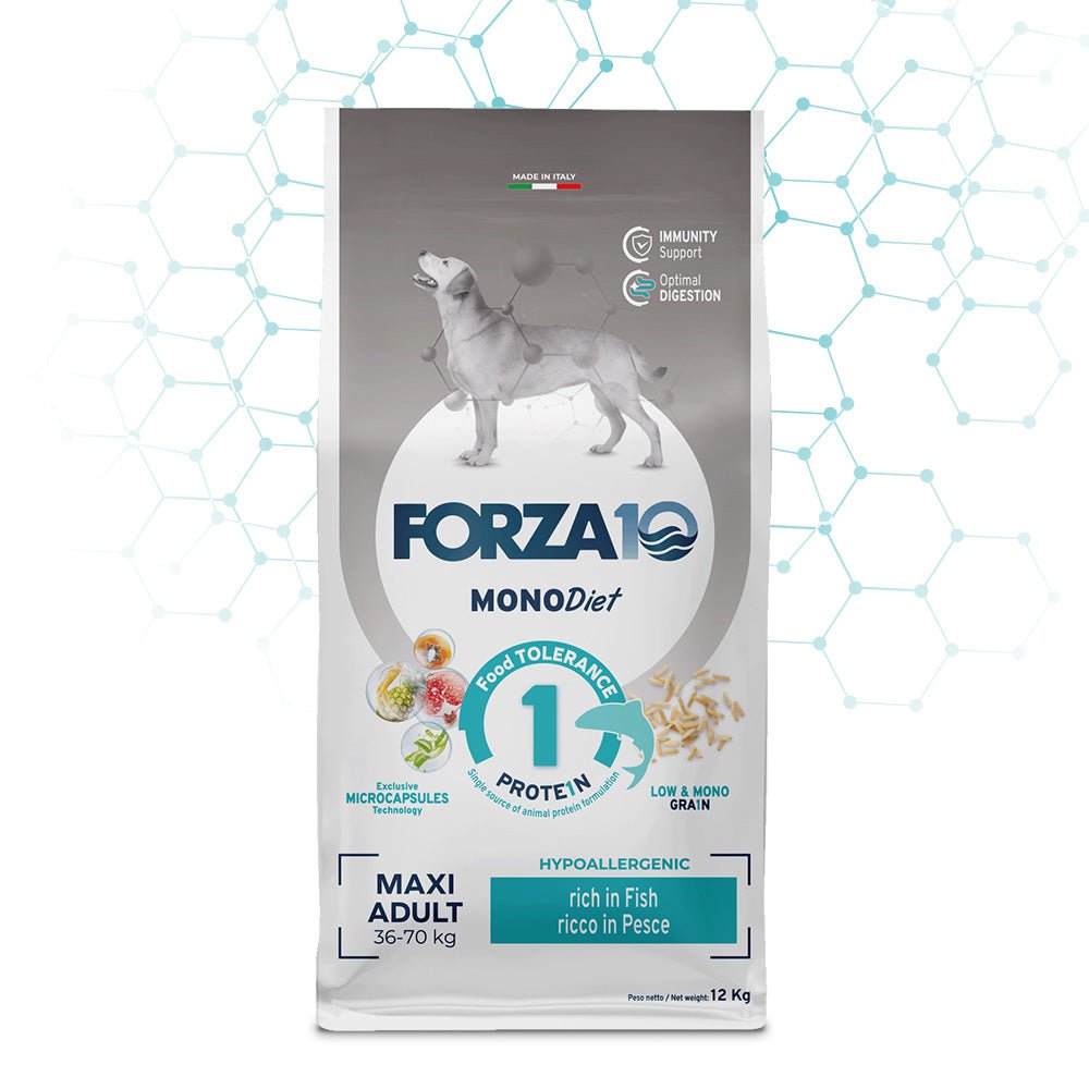 Forza10 - Forza10 Diet Cibo Per Cani Maxi Gusto Pesce - Animalmania Store