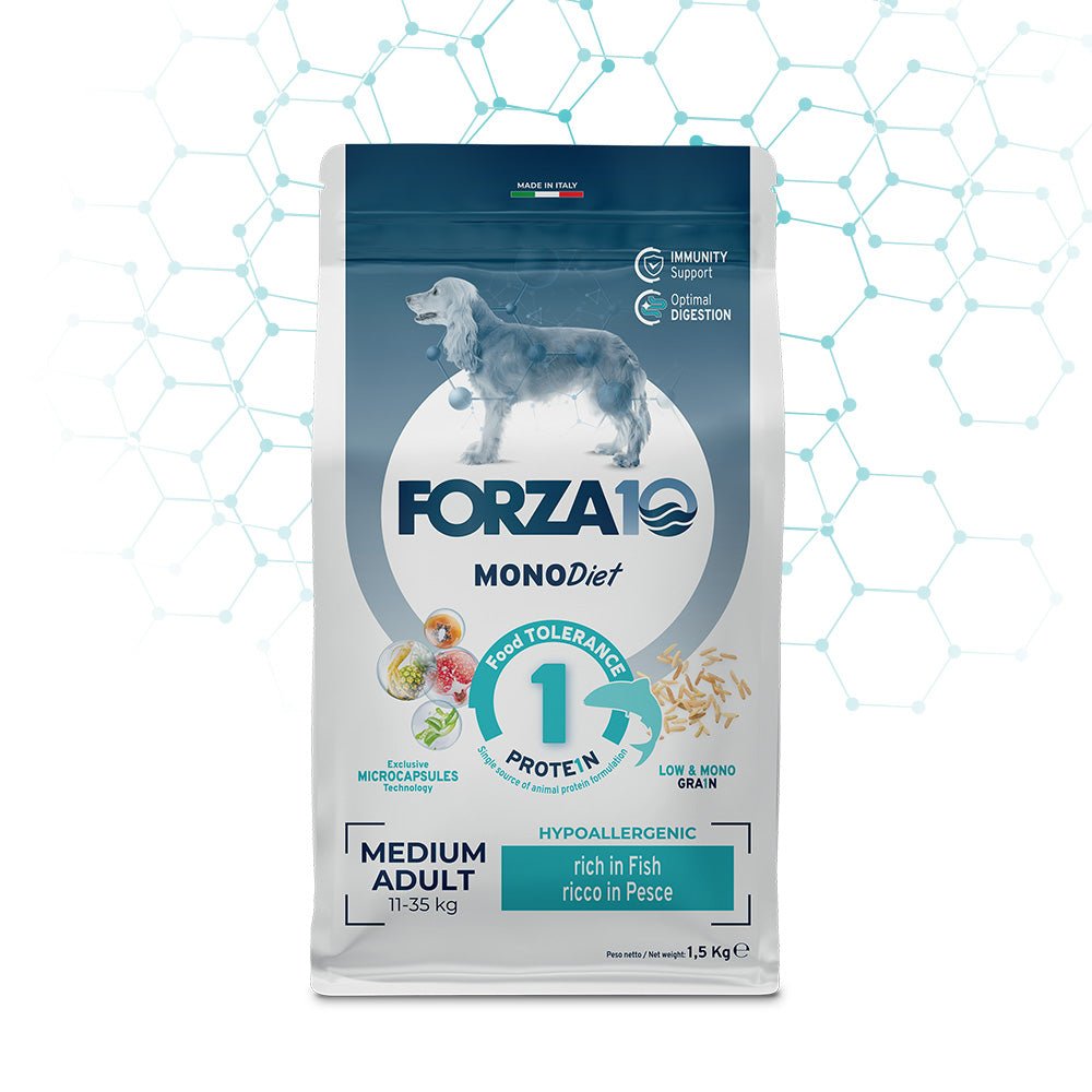 Forza10 - Forza10 Diet Cibo Per Cani Medium Gusto Pesce - Animalmania Store