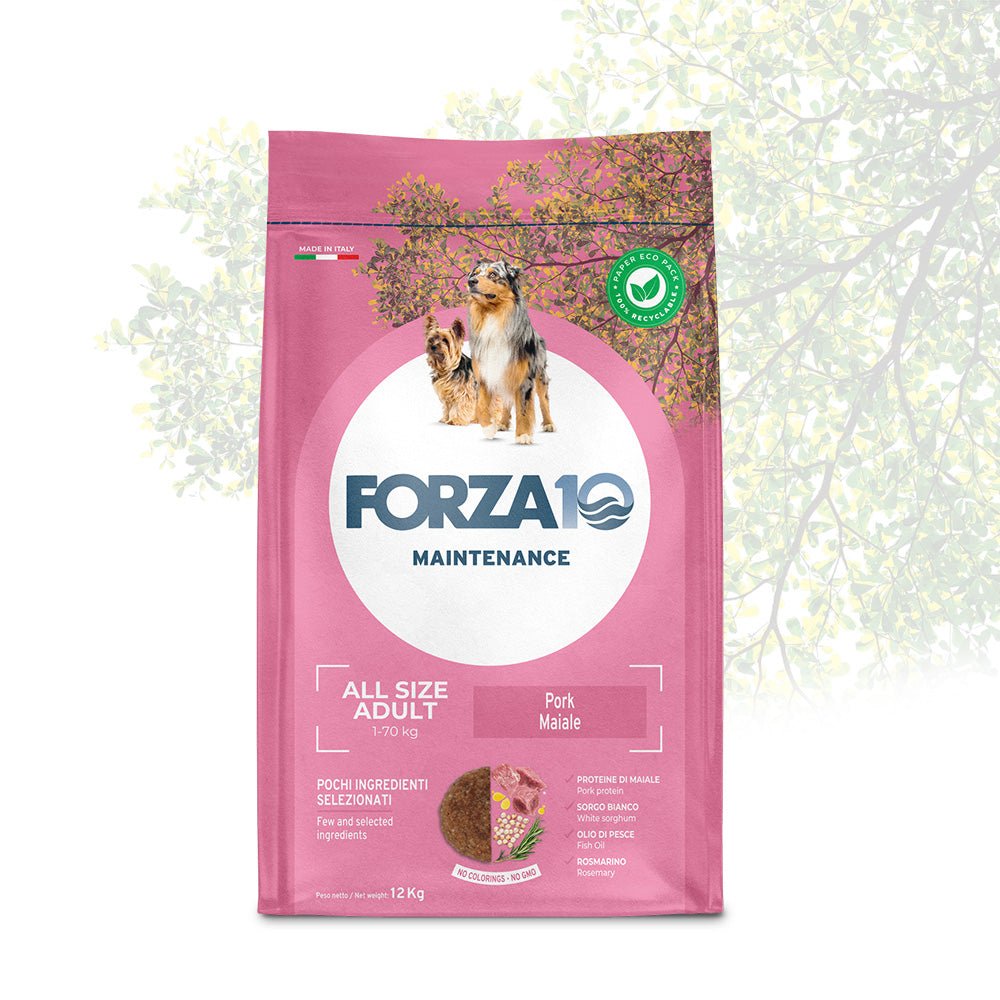 Forza10 - Forza 10 Cane adulto di tutte le taglie Maiale 2Kg - Animalmania Store