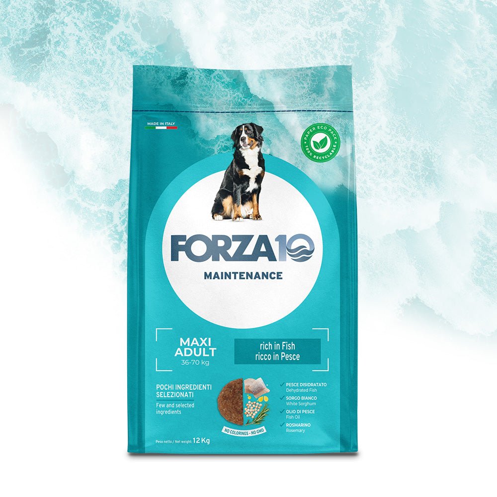 Forza10 - Forza 10 Cane Adulto Maxi Crocchette Di Pesce 12 Kg - Animalmania Store