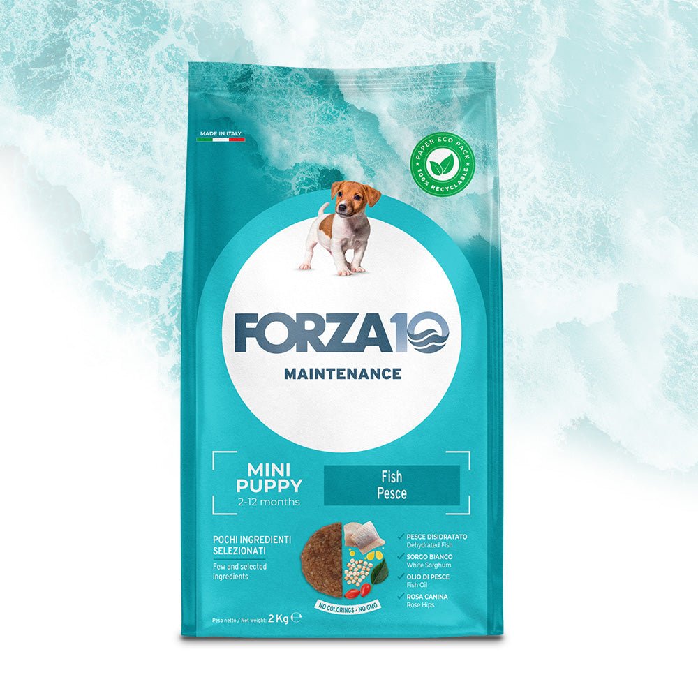 Forza10 - Forza 10 Puppy Taglia Piccola E Media Crocchette Pesce 2Kg Per Cani - Animalmania Store