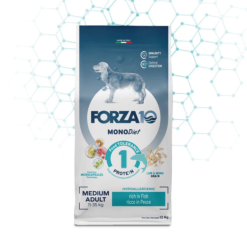 Forza10 - Forza10 Diet Cibo Per Cani Medium Gusto Pesce - Animalmania Store