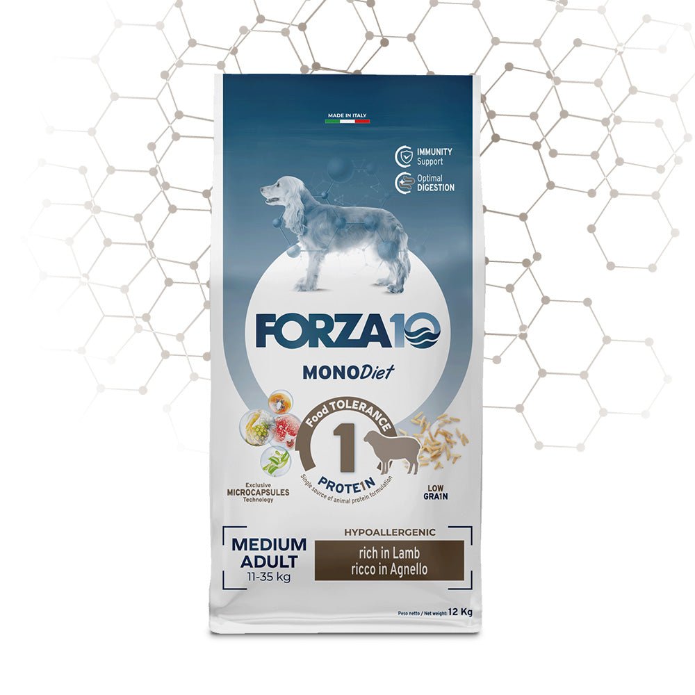 Forza10 - Forza10 Diet Cibo Per Cani Medium Gusto Agnello - Animalmania Store