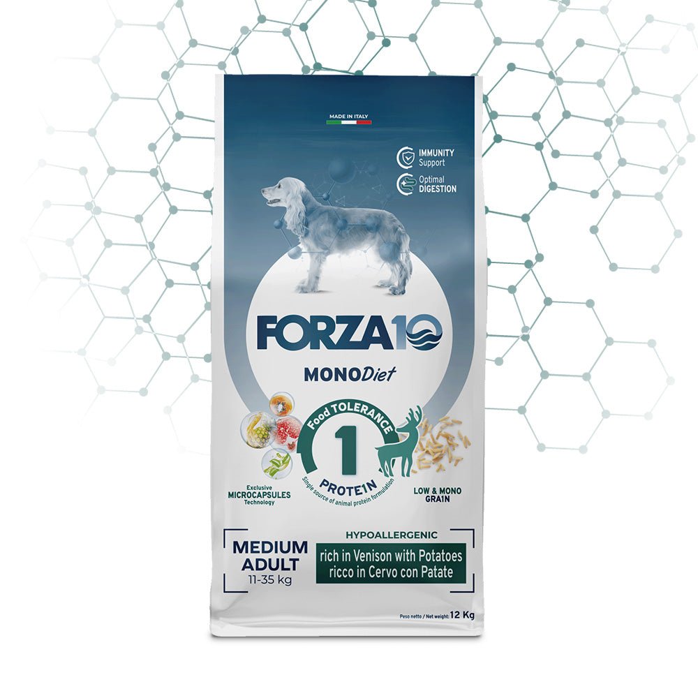 Forza10 - Forza10 Diet Cibo Per Cani Medium Gusto Cervo - Animalmania Store