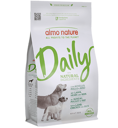 Almo Nature - Almo Nature Daily Per Cani Agnello Pollo Riso - Animalmania Store