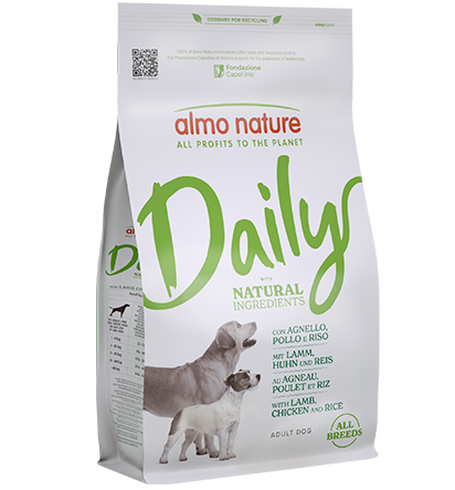 Almo Nature Daily Per Cani Agnello Pollo Riso