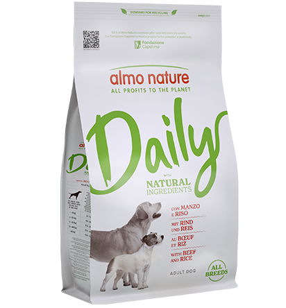 Almo Nature Daily Per Cani Con Manzo E Riso