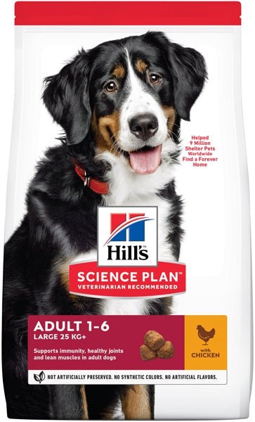 Hill's Science Plan - Hill's Adult Large al Pollo da 18 Kg - Animalmania Store